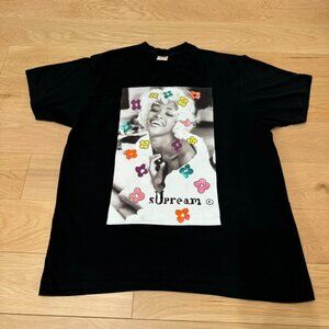 *SOLD* Supreme New York Naomi Campbell Floral Tee SS20 Black Large